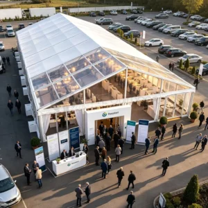 300 Persons Aluminum Exhibition Hall Tent for International Trade Show and Expo Event