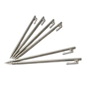 300mm Titanium Tent Peg Windproof Camping Tent Stake