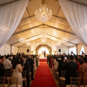 30m 40m 50m Wide Wedding Tent Large Capacity Outdoor Banquet Marquee