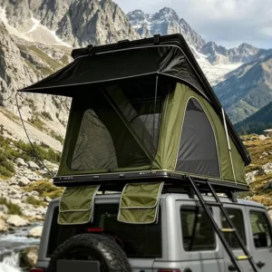 30s Quick Setup Rainproof SUV 4×4 Insulated Aluminium Hard Shell Truck Camping Tent with Accessories