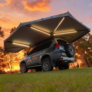 360-Degree 4×4 Legless Oxford Extended Vehicle-Side Car Awning