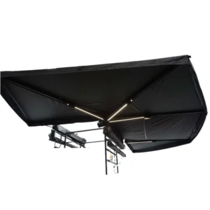 360-Degree Freestanding Auto-Deploying Car Rooftop Tent Waterproof Aluminum Awning for Camping and Overland