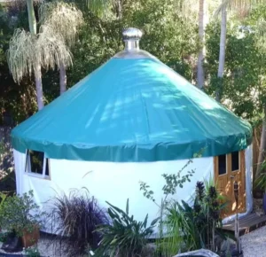 3M 4M 5M 6M 8M Waterproof Outdoor Glamping PVC Canvas Oxford Cotton Bell Yurt Tent
