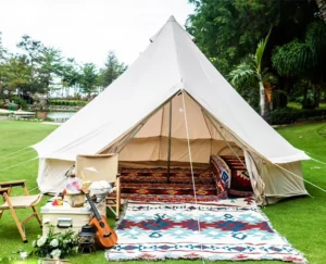 3M 4M 5M 6M Outdoor Camping Luxury Yurt Zelt Glamping 4 Season 5 12 Persons Family Oxford Bell Tent