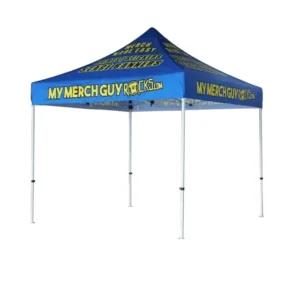 3M x 3M Outdoor Four-Corner Folding Tent with Automatic Frame for Events and Exhibitions