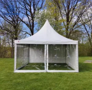 3X3 4X4 5X5 10X10 Clear Transparent Leisure Arabic Booth High Peak Pagoda Party Tent Gazebo For Events