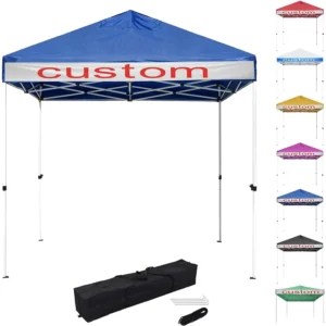 3X3 Folding PVC Canopy Tent Waterproof Party Marquee for Indoor Outdoor Events 5-10