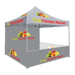 3X3M Outdoor Exhibition Trade Show Business Tent Aluminium Frame Canopy Waterproof Custom Easily Assembled 600D