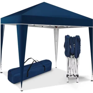 3X3m Thickened Outdoor Tents Commercial Camping Tent Waterproof Wind and Rain Resistant Commercial Trade Show Top Roof Tent