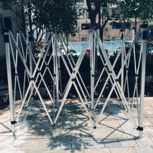 3X4.5M Heavy Duty Folding Gazebo Commercial Grade Canopy Tent for Outdoor Display Tradeshow Giveaways Waterproof Portable