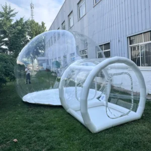 3m 4m 5m PVC Inflatable Transparent Bubble Bounce House Tent with Blower