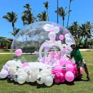 3m 4m Outdoor Transparent Inflatable Balloon Dome Bubble House Bounce House