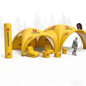 3m 8m Commercial Outdoor Advertising Tent Inflatable Marquee Gazebo Fast Turnaround Oxford Cloth Waterproof Eco Friendly Custom