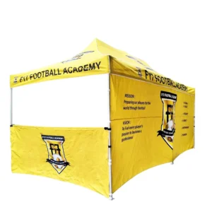 3×3 3×4.5 3×6 Oxford Summer Tent Custom Branded Logo Waterproof UV Resistant Quick Automatic Opening for Trade Fair Promotion