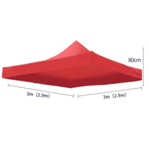 3×3 Aluminium Folding Pop-up Canopy for Outdoor Events Wedding Parties Trade Shows Gazebo Displays