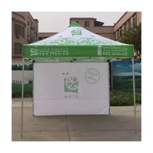 3×3 Custom 10×10 40mm Hexagon Aluminum Frame 600D Gazebo Folding Canopy Trade Show Pop up Outdoor Party Tent for Events