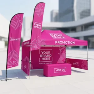 3×3 Custom Outdoor Advertising Pop-Up Marquee Tent for Trade Shows and Events
