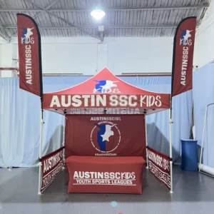 3×3 Custom Printed Event Awning Promotional Folding Pop-up Tent Display Logo Marquee Gazebo Canopy for Trade Events