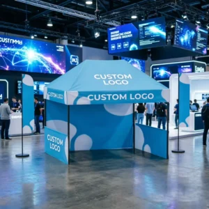 3×3 Custom Promotional Print Event Awning Tent Display Commercial Logo Exhibition Advertising Trade Show Tents