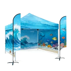 3×3 Foldable Outdoor Waterproof Garden Gazebo Tent for Market Stall