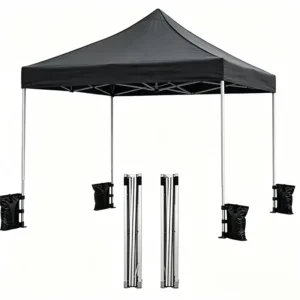 3×3 Pop up Outdoor Tent Folding Canopy Sunshade Exhibition Advertising Gazebo