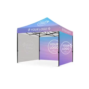 3×3 Powder Coated Frame Rainproof UV Resistant Fire Retardant Eco-friendly Folding Exhibition Booth Canopy Tradeshow Giveaways