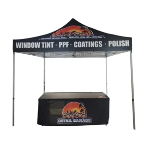 3×3 Tent Frame with Custom Canopy, 10x10ft Gazebo Tent, 10x20ft for Outdoor Events