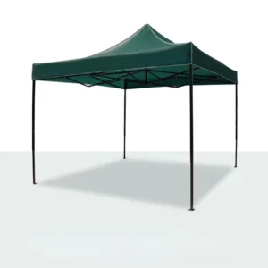 3x3M Pop-Up Canopy Tent with Custom Logo, Outdoor Advertising Shelter, Folding 4-Leg Sun Shade