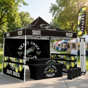 3x3m 10×10 Hexagon Frame Gazebo Marquee Gazebo Event Advertising Pop up Trade Show Custom Printing Exhibition Tent with Logo