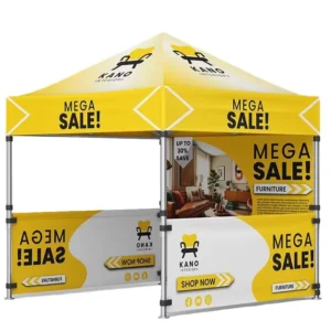 3x3m 3×4.5m 3x6m Steel Frame Exhibition Canopy Portable Folding Tent for Large Promotions