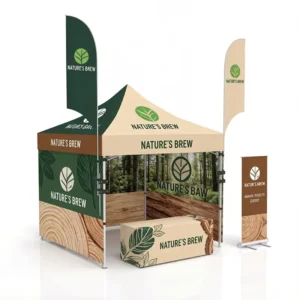 3x3m 3×4.5m 3x6m Trade Show Gazebo with Aluminum Frame and Custom Logo