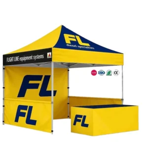 3x3m 3x6m Heavy-Duty Steel Pop-up Gazebo Waterproof UV Protection for Outdoor Fairs