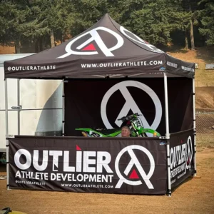 3x3m Fast Folding Pop up Tent Trade Show Commercial Pavilion Canopy Advertising Tent