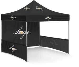 3x3m Instant Pop up Canopy Tent 420D Waterproof Oxford Fabric with Custom Logo Printing for Outdoor Events Promotion