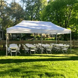 3x3m Instant Pop up Canopy Tent 420D Waterproof Oxford Fabric with Custom Logo Printing for Outdoor Promotion