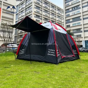 3x3m Pet Camping Pop-Up Tent with Zipper Door and Fiberglass Pole