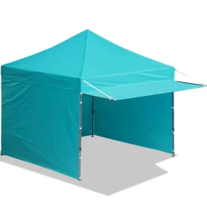 Full-Wall 10x10ft 3x3m Folding Pop-Up Canopy Tent for Outdoor Events
