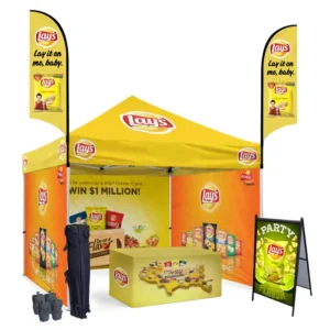 3x3m Waterproof Aluminum Frame Outdoor Folding Gazebo Advertising Event Tent