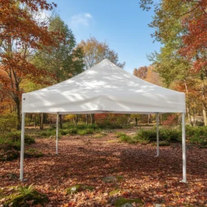 3x3m White PVC Heavy Duty Outdoor Camping Tent Waterproof Customizable for Business