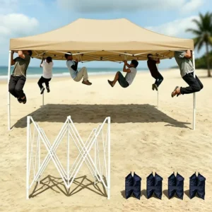 3×4.5 Pop-Up Outdoor Tent Folding Canopy Sunshade Exhibition Advertising Gazebo