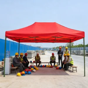 3×4.5m Folding Pop-Up Canopy Tent with Steel Frame, Waterproof, Sidewalls