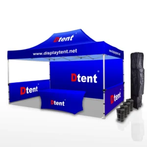 3×4.5m Hexagonal Custom Canopy Tent Folding Promotional for Trade Show Event Pop up Tent