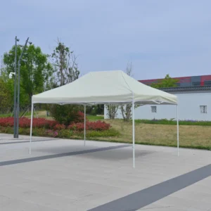 3×4.5m Pop-Up Canopy Tent Lightweight Steel Frame Waterproof Gazebo for Expo Events