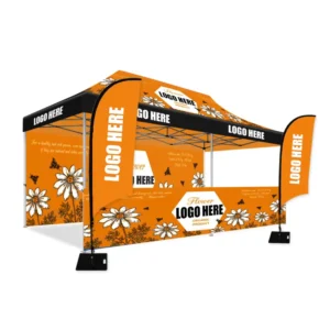 3×6 Custom Folding Pop Tent Outdoor Events Waterproof Canopy Gazebo 10×20 Heavy Duty Aluminum Alloy Frame Glass Wall UV