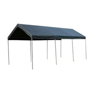 3×6 m Outdoor Steel Carport Canopy Waterproof Portable