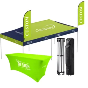 3x6m 10x20ft Custom Print Waterproof Windproof Oxford Fabric Pop-Up Folding Aluminum Marquee Tent