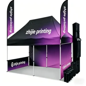 3x6m/3x3m Aluminum Trade Show Tent Fire-Retardant Waterproof Custom Marquee