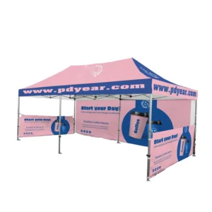 3x6m Aluminium Frame Outdoor Canopy Heavy Duty Folding Waterproof Fire Retardant Full Color Foldable Commercial Event Tent