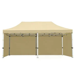 3x6m Instant Folding Gazebo Tent with Waterproof Oxford Cloth for Outdoor Advertising Events
