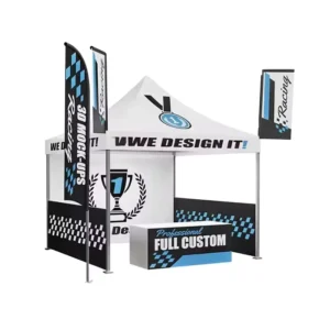 3x6m Steel Gazebo Powder Coated Folding Tent for Commercial Promotion
